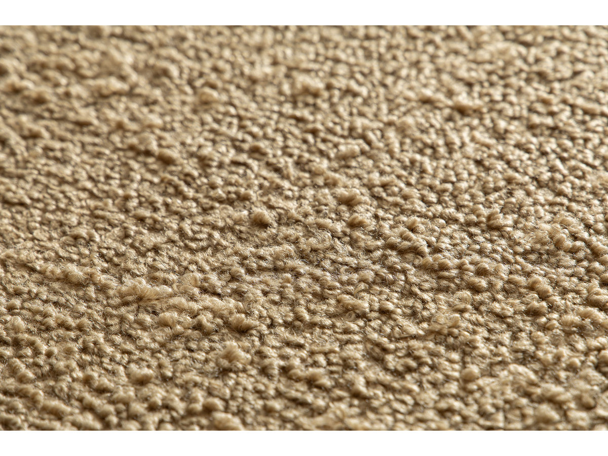Tapis poils courts NOBU uni effet bouclette