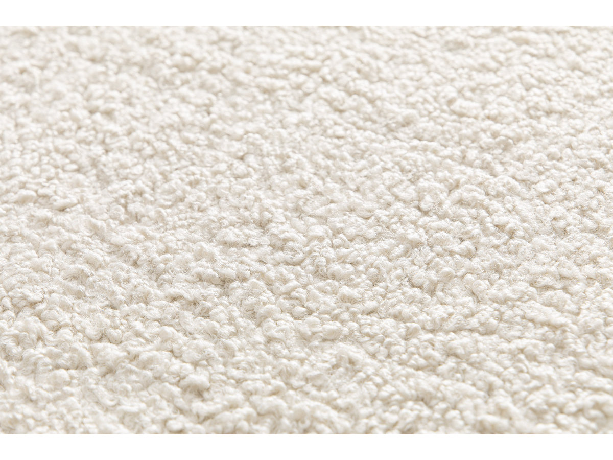 Tapis poils courts NOBU uni effet bouclette