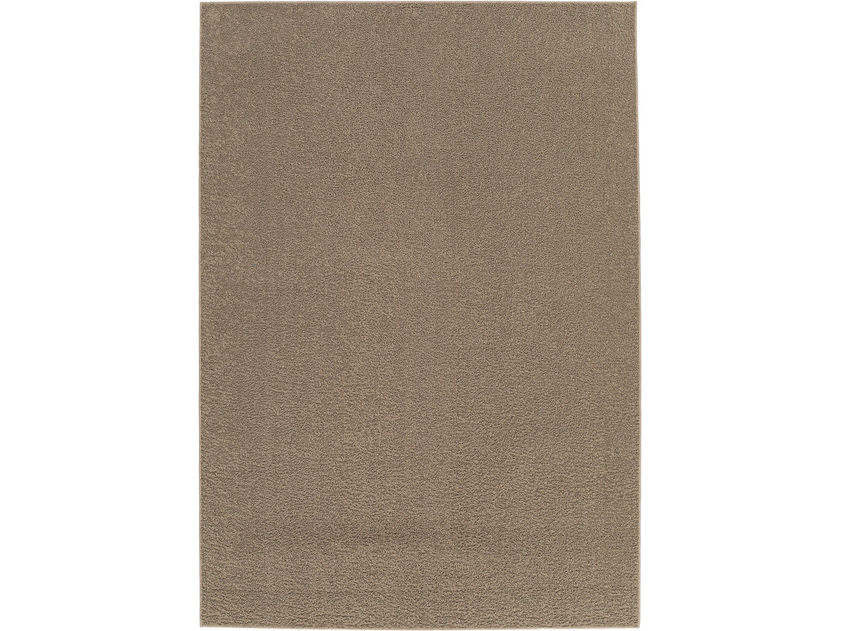 Tapis poils courts NOBU uni effet bouclette