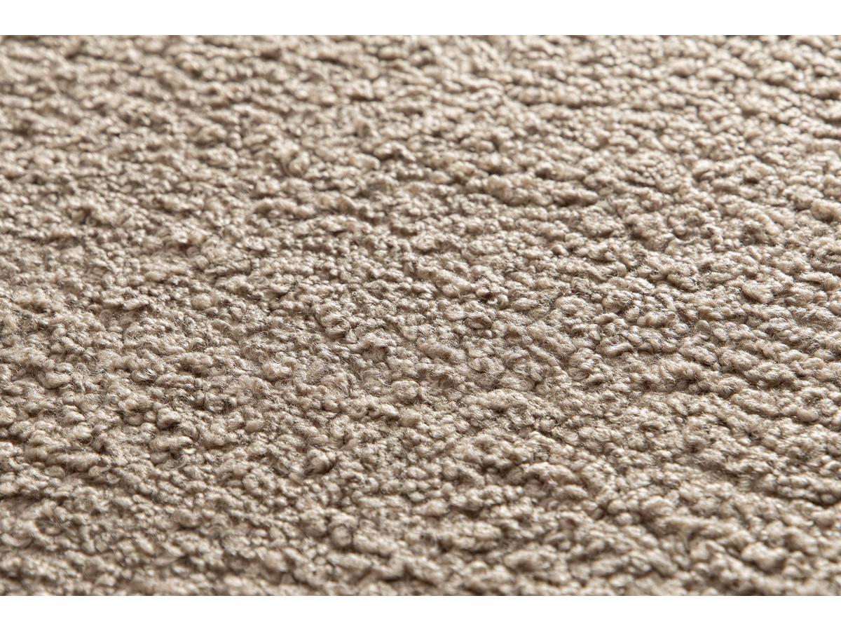Tapis poils courts NOBU uni effet bouclette