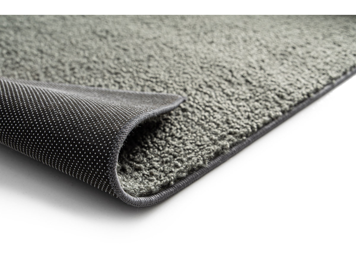 Tapis poils courts NOBU uni effet bouclette