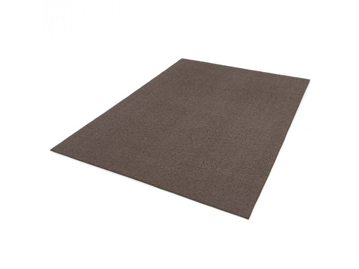 Tapis poils courts NOBU uni effet bouclette