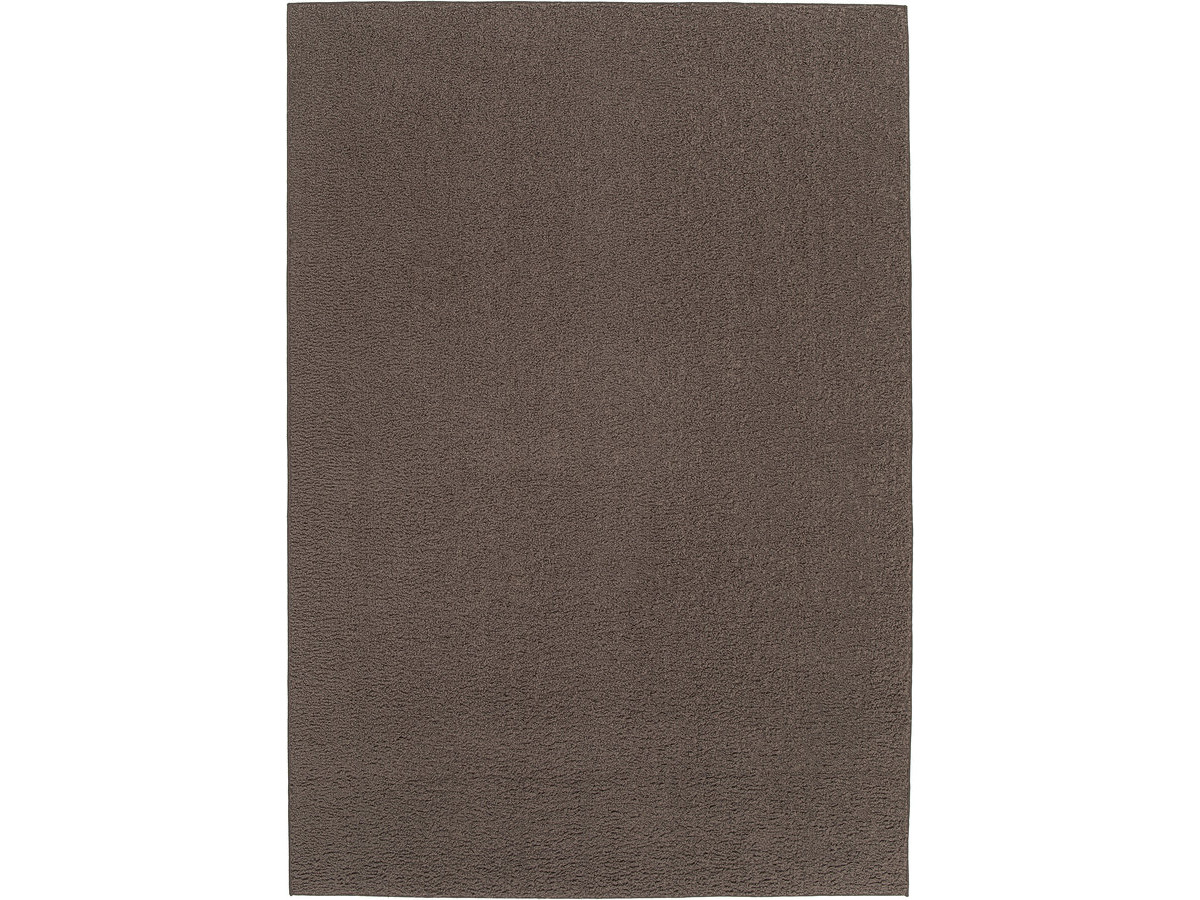 Tapis poils courts NOBU uni effet bouclette