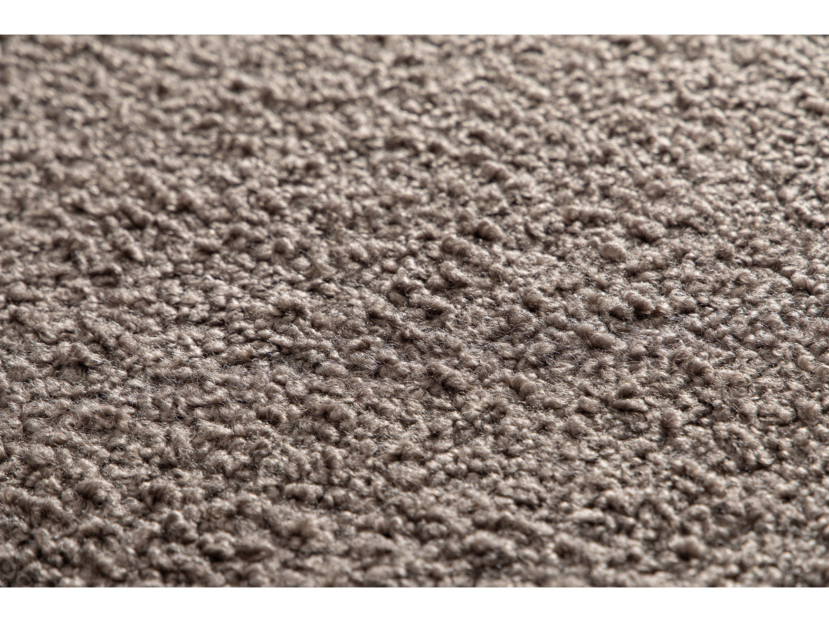 Tapis poils courts NOBU uni effet bouclette