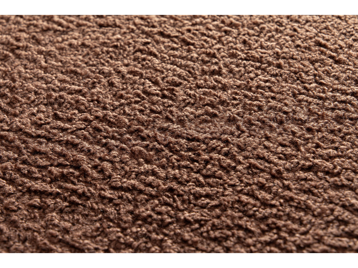 Tapis poils courts NOBU uni effet bouclette