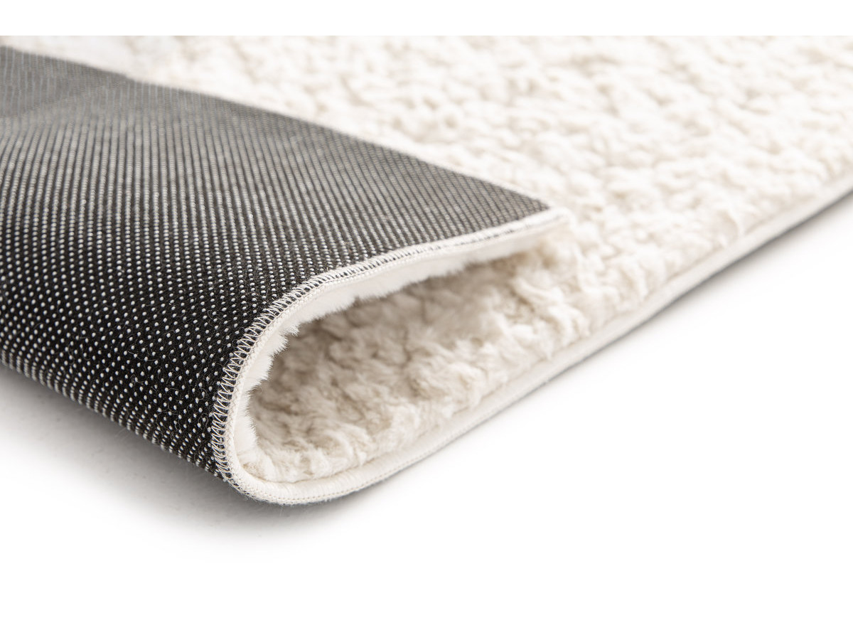 Vloerkleed met korte pool MOKI effen