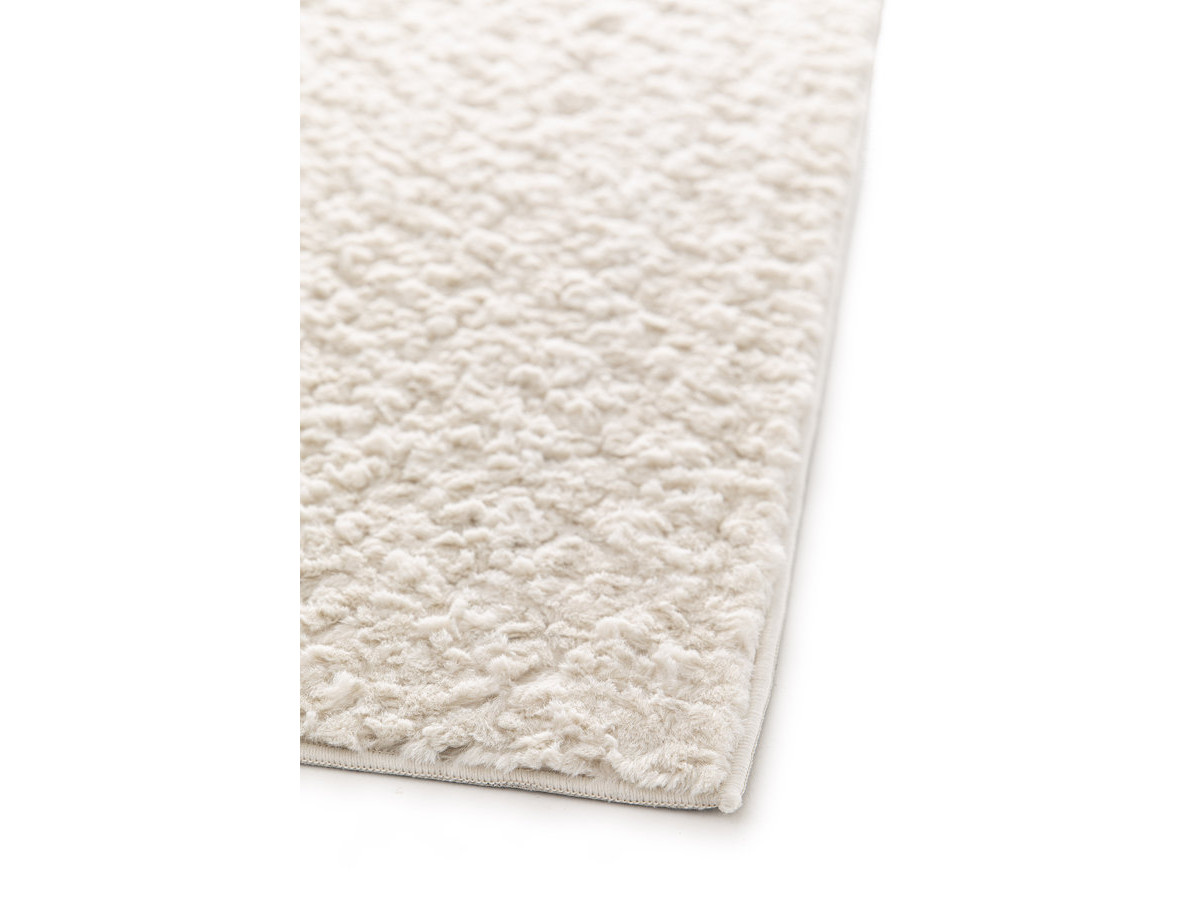 Tapis poils courts MOKI uni beige — vue 6