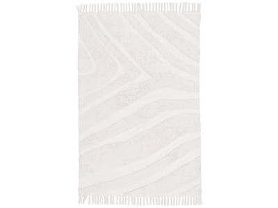 Tapis lavable à poils courts ONDA motif graphique