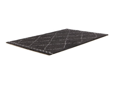 Tapis poils longs SIMON motifs graphiques