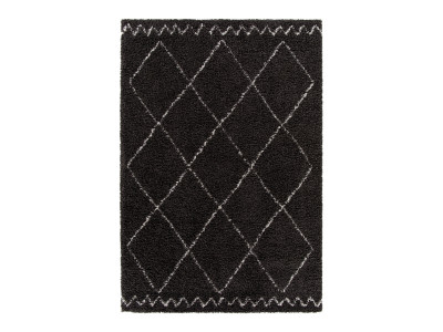 Tapis poils longs SIMON motifs graphiques