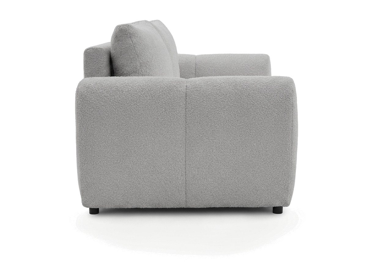 Sofa rozkładana z systemem włoskim 3-osobowa FUJI tkanina bukla
