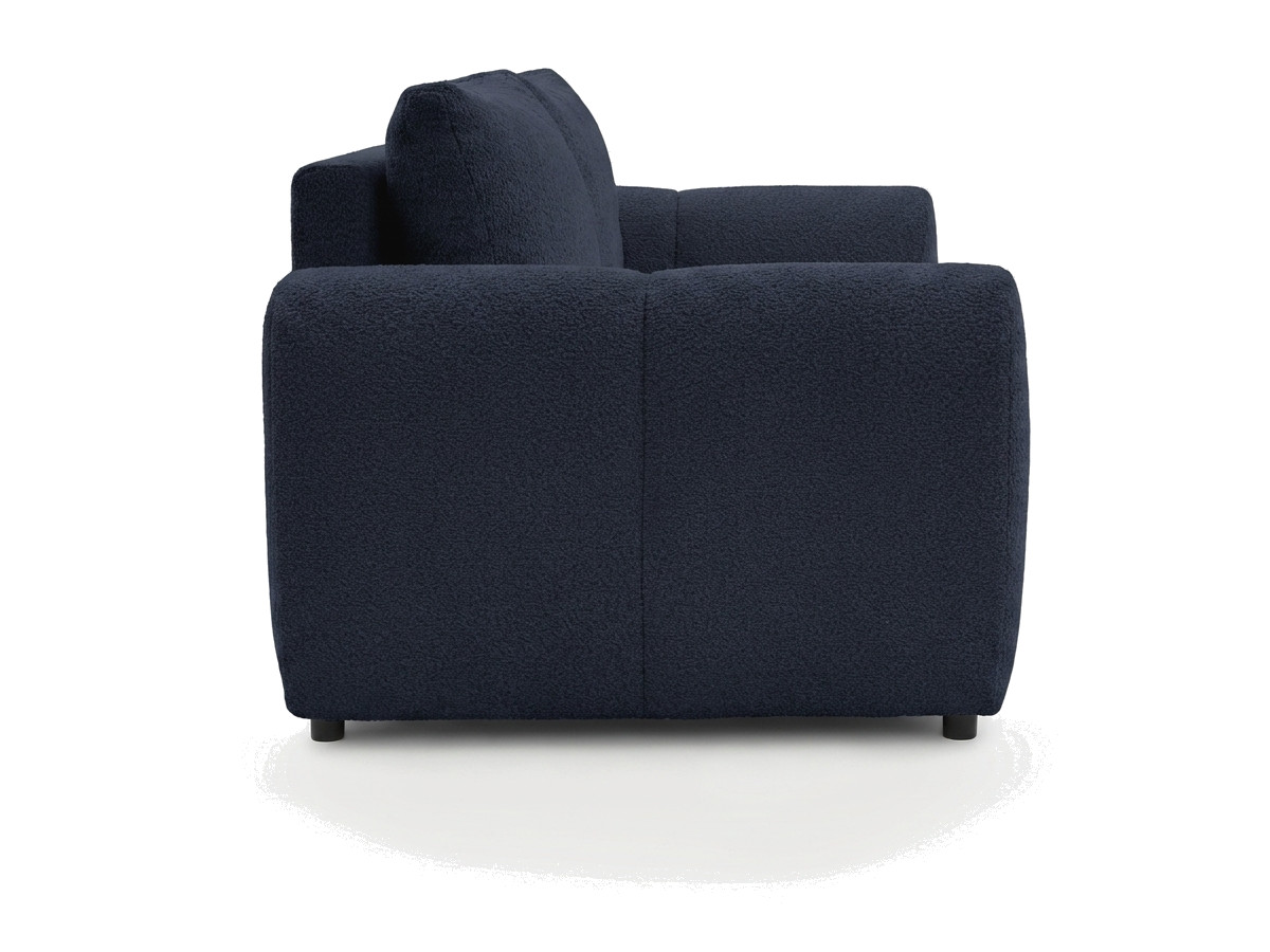 Sofa rozkładana z systemem włoskim 3-osobowa FUJI tkanina bukla