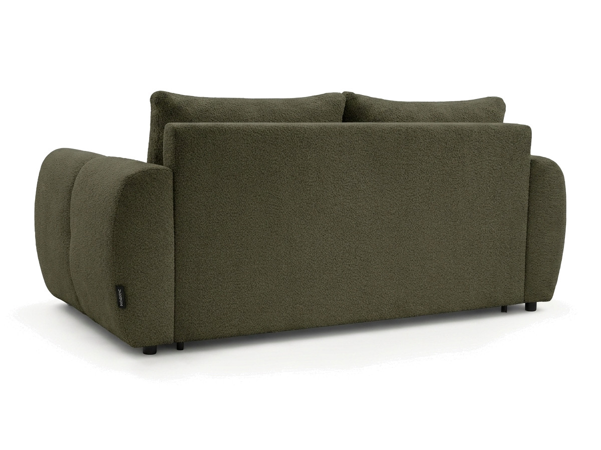 Sofa rozkładana z systemem włoskim 3-osobowa FUJI tkanina bukla