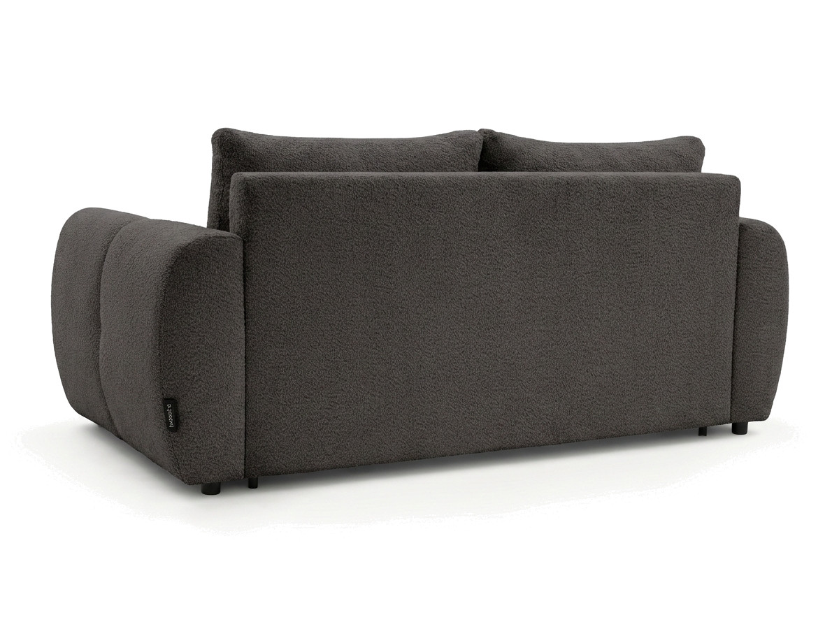 Sofa rozkładana z systemem włoskim 3-osobowa FUJI tkanina bukla