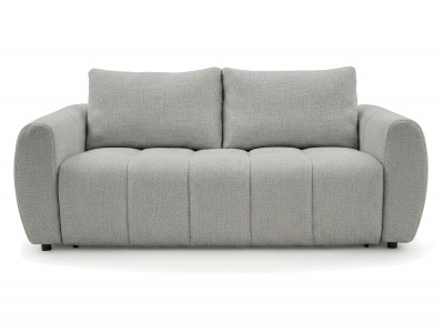 Canapé droit convertible ouverture express 3 places FUJI tissu chiné