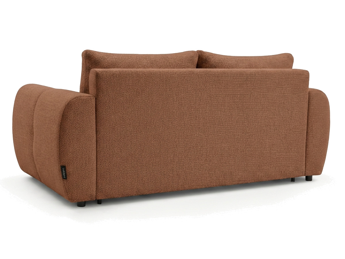 Sofa rozkładana z systemem włoskim 3-osobowa FUJI gładka tkanina