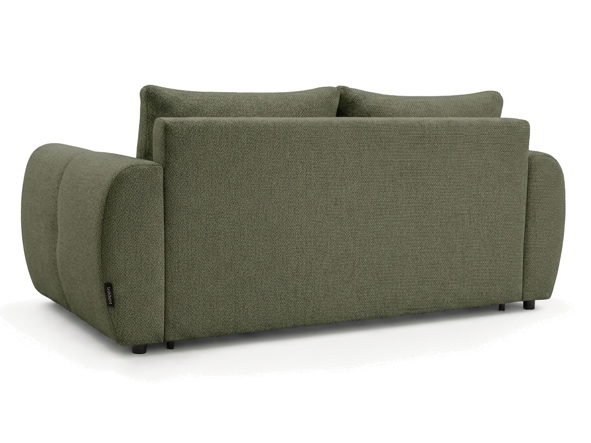 Canapé droit convertible ouverture express 3 places FUJI  tissu chiné