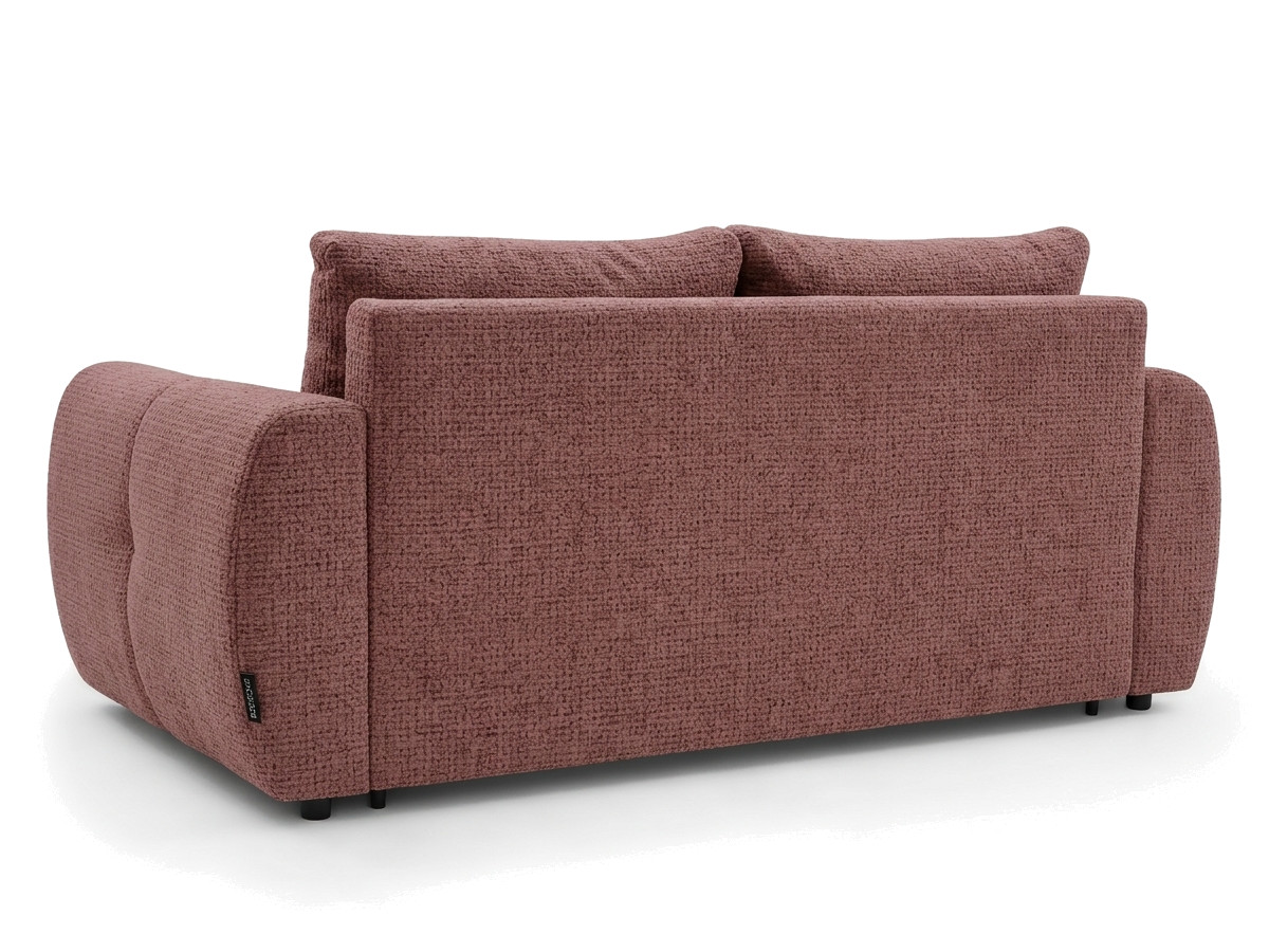 Sofa rozkładana z systemem włoskim 3-osobowa FUJI gładka tkanina