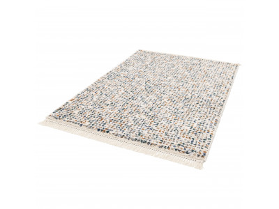 Tapis poils longs FINA motif graphique