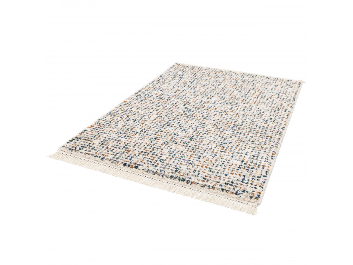 Tapis poils longs FINA motif graphique