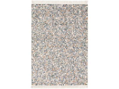 Tapis poils longs FINA motif graphique