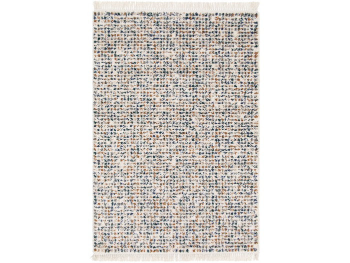 Tapis poils longs FINA motif graphique