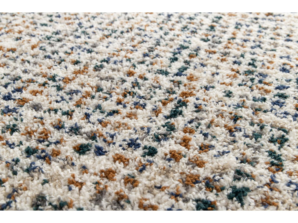 Tapis poils longs FINA motif graphique — vue 6