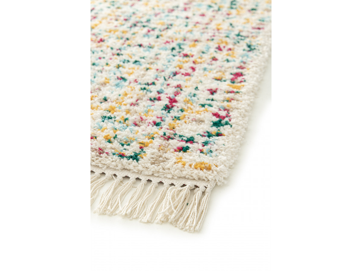 Tapis poils longs MARI motif abstrait — vue 5