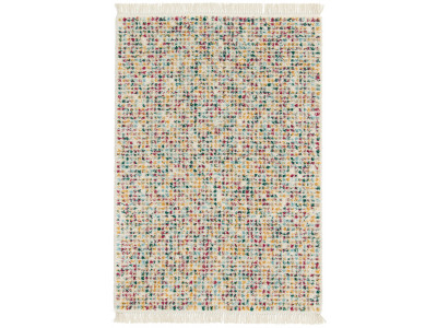 Tapis poils longs MARI motif abstrait
