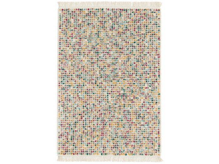 Tapis poils longs MARI motif abstrait