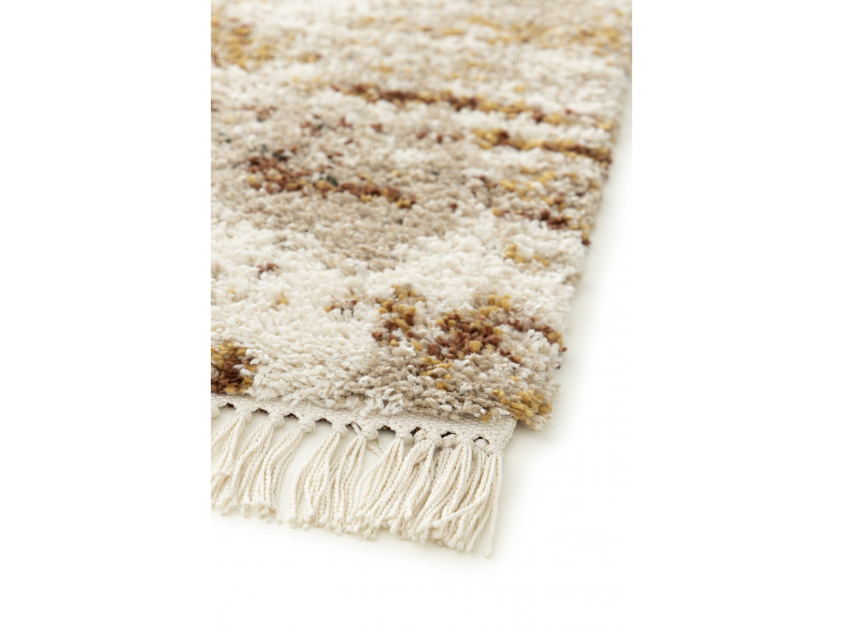 Tapis poils longs GALO motif abstrait