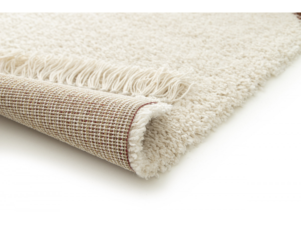 Tapis poils longs SIMY motif abstrait — vue 4