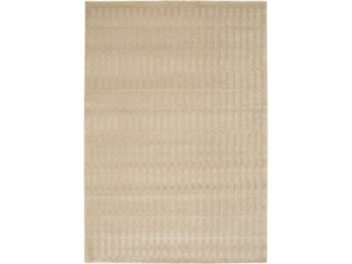 Tapis poils longs FENI motif graphique