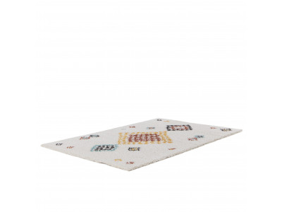 Tapis poils longs NATO motif berbère