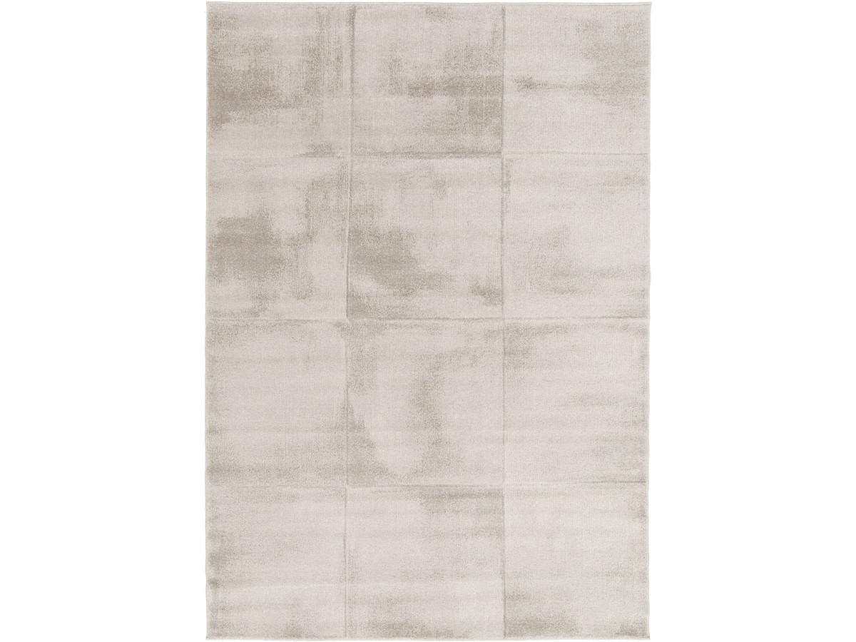 Tapis poils longs CUMA motif abstrait