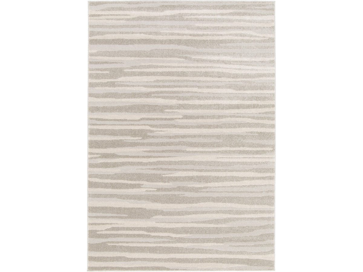 Tapis poils ras NASYA motif abstrait