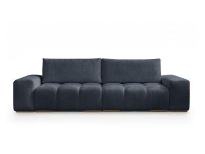 Canapé droit convertible coffre ANAKIN tissu texturé