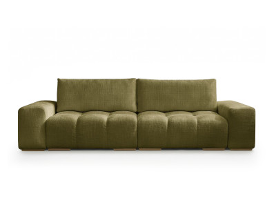Canapé droit convertible coffre ANAKIN tissu texturé