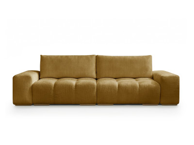 Canapé droit convertible coffre ANAKIN tissu texturé