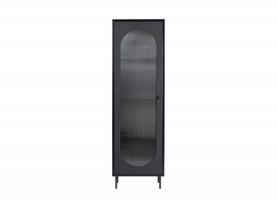 Meuble vitrine H.200cm verre fumé SOHAN