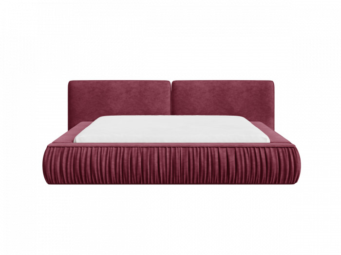 Lit coffre MARQUISE tissu velours