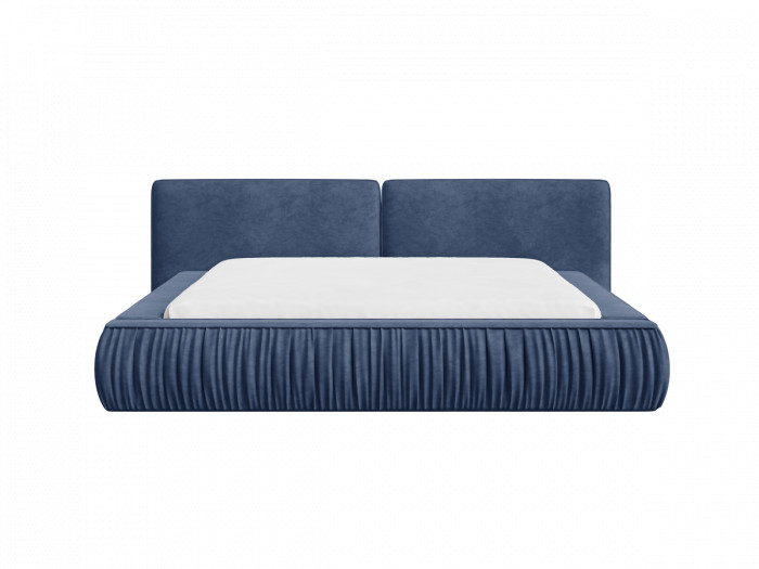 Lit coffre MARQUISE tissu velours
