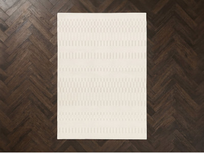 Tapis poils ras JOEL motif abstrait