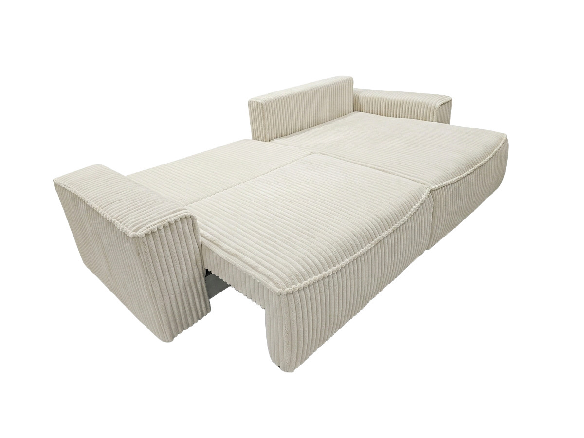 Canapé d'angle réversible convertible coffre AUSTIN gros velours côtelé