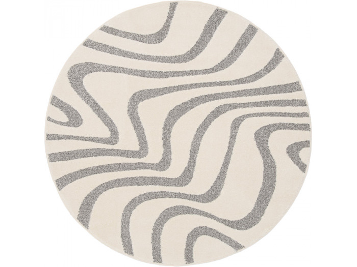 Tapis poils ras SOFTERA motif abstrait