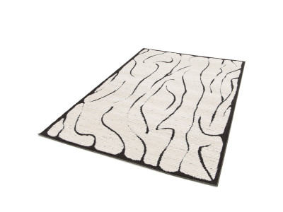 Tapis poils ras COSMARA motif abstrait