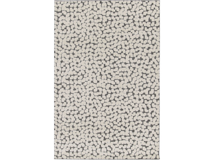 Tapis poils ras CALYRA motif abstrait