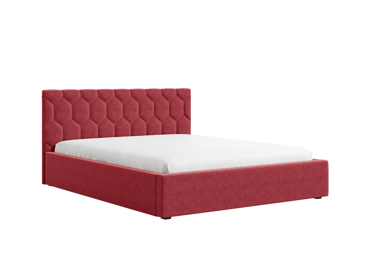 Lit coffre ROCCA tissu chenille