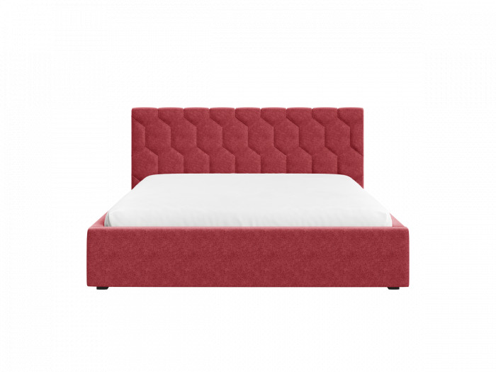 Lit coffre ROCCA tissu chenille