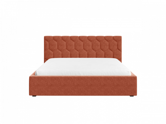 Lit coffre ROCCA tissu chenille